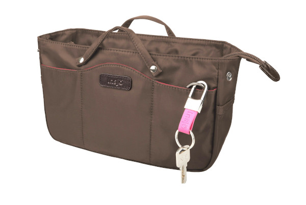 Insjö Saimaa väskinsats, brun bag-in-bag